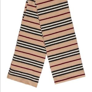 Burberry lambswool nova stripe Extra long scarf